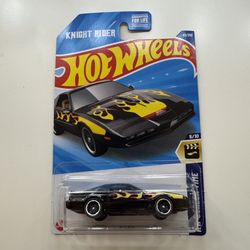 Hot Wheels Knight Rider K.I.T.T.  Black Fire Series Mainline 2025 Case D