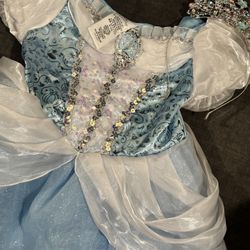 $60 Cinderella Costume W Crown 