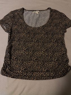 Leopard Print Top