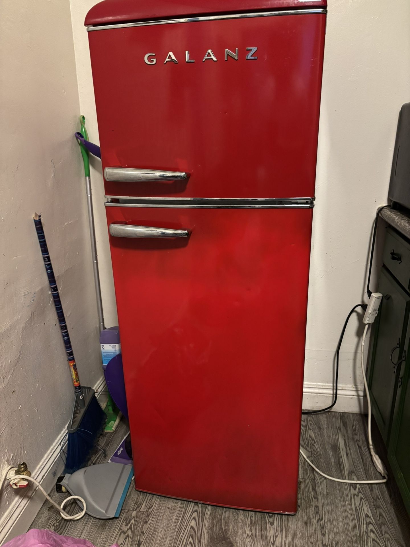 Red Refrigerator