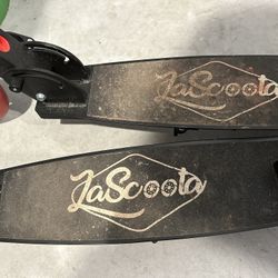 2 LaScoota Scooters 