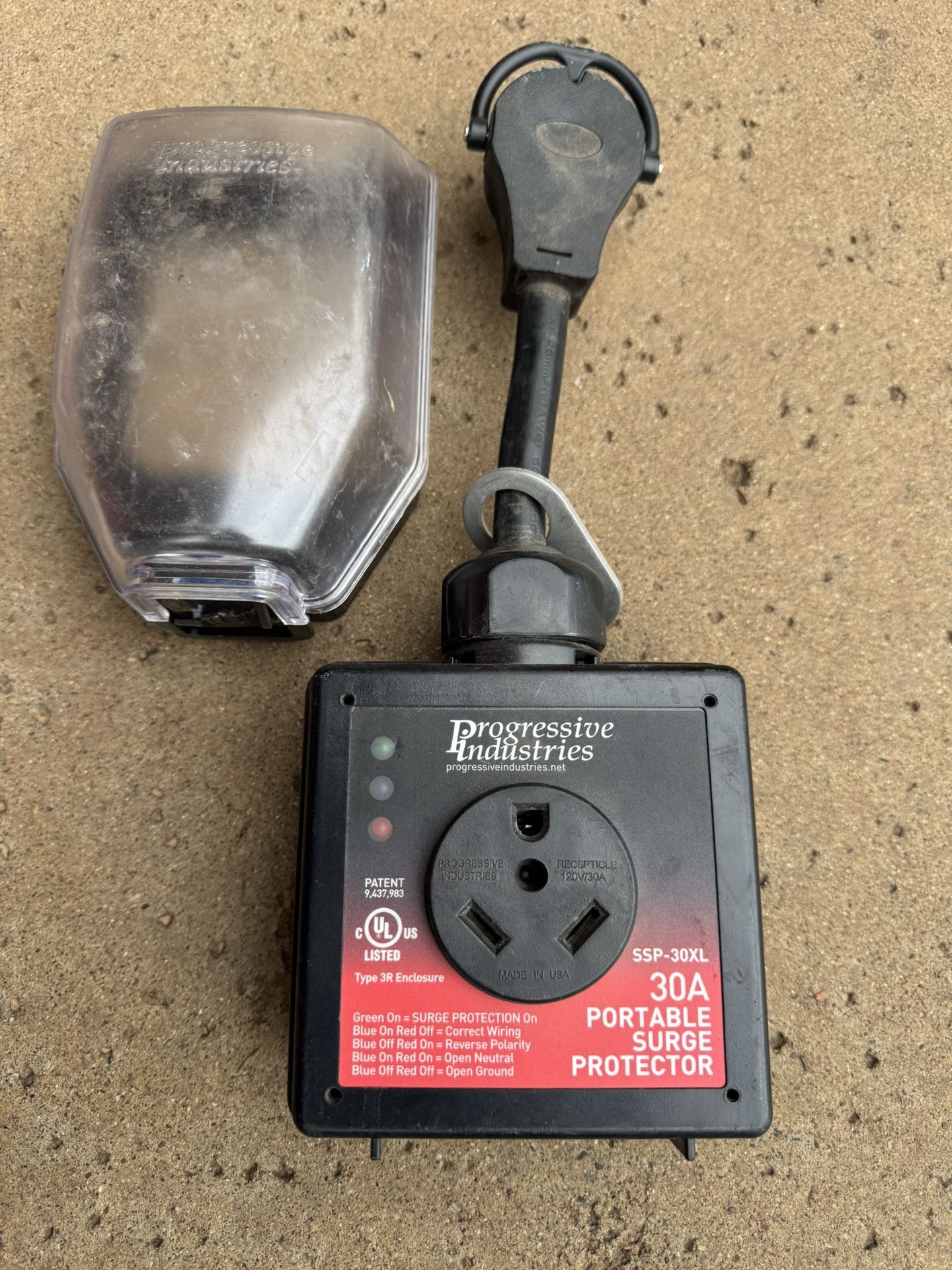 SSP-30XL 30 Amp Surge Protector For RV/Travel trailers.