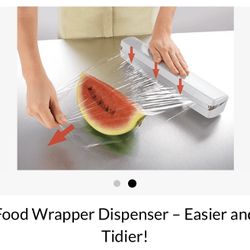 Kitchen foil and plastic wrap Perfect Cutter Dispenser . Pack Racks (Foil & Plastic) Dispenser$10 Both 