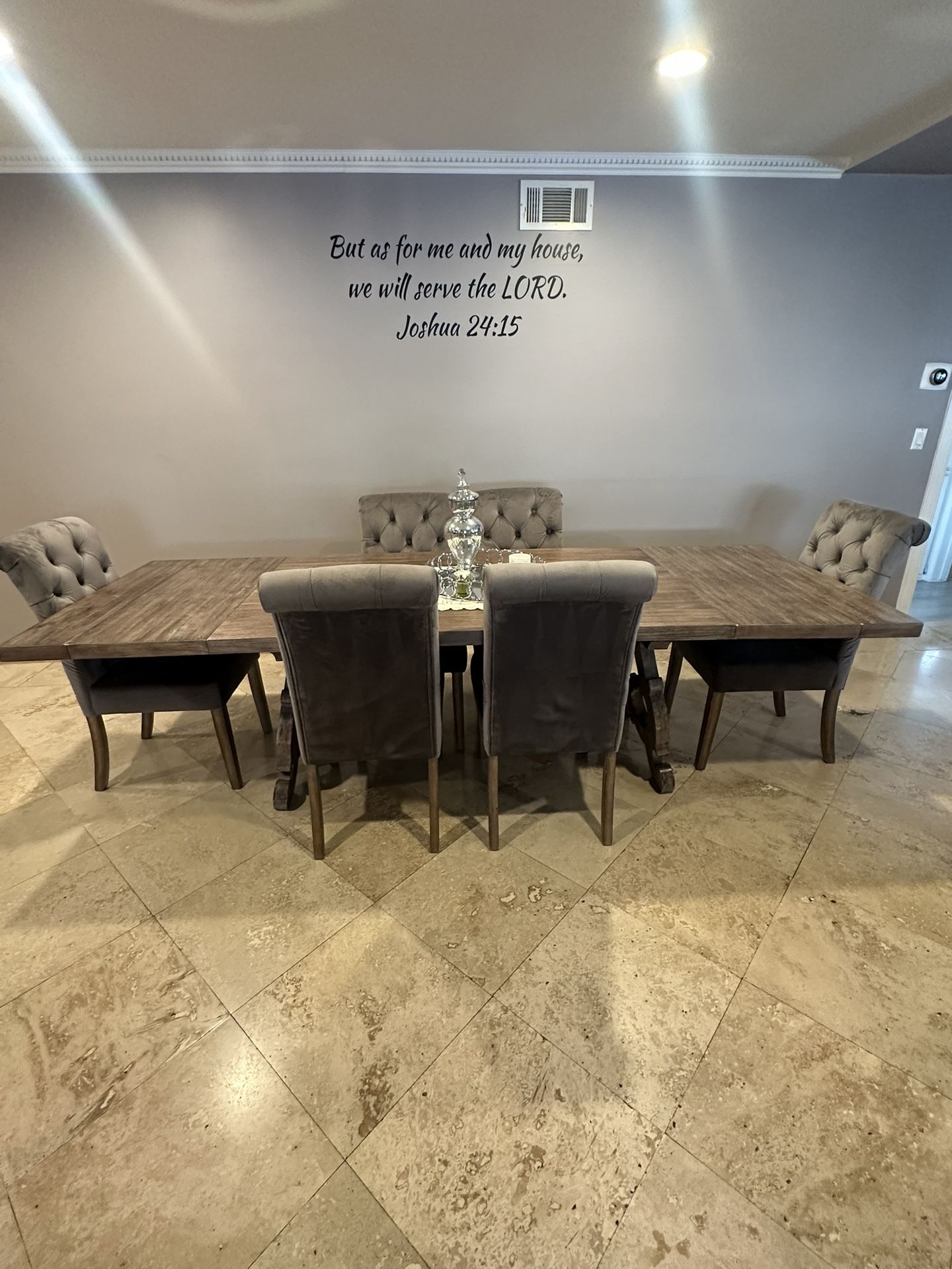 Expandable Dining Room Table With 6 Chairs