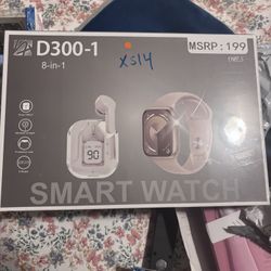 Smart Watch head Phone Combo