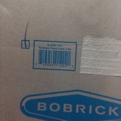 Bobrick Recessed Hand Dryer 