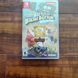 Sponge Bob Battle For Bikini Bottom Switch
