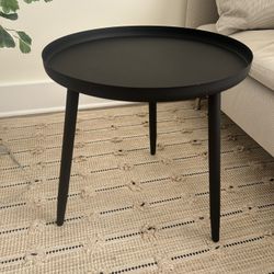 Black end table