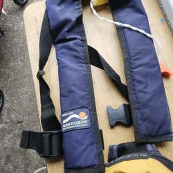 Fishing- Boat Self Inflating Life Vests