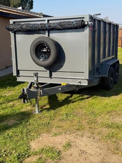 2027 dump trailer sisor hydraulic lift