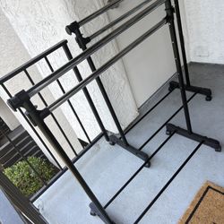 2 Clothing Racks 