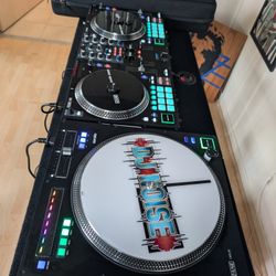 Full Rane DJ Set Up Including Table And Carrying Case