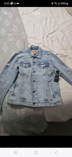 Mens LUCKY Brand Denim Jacket