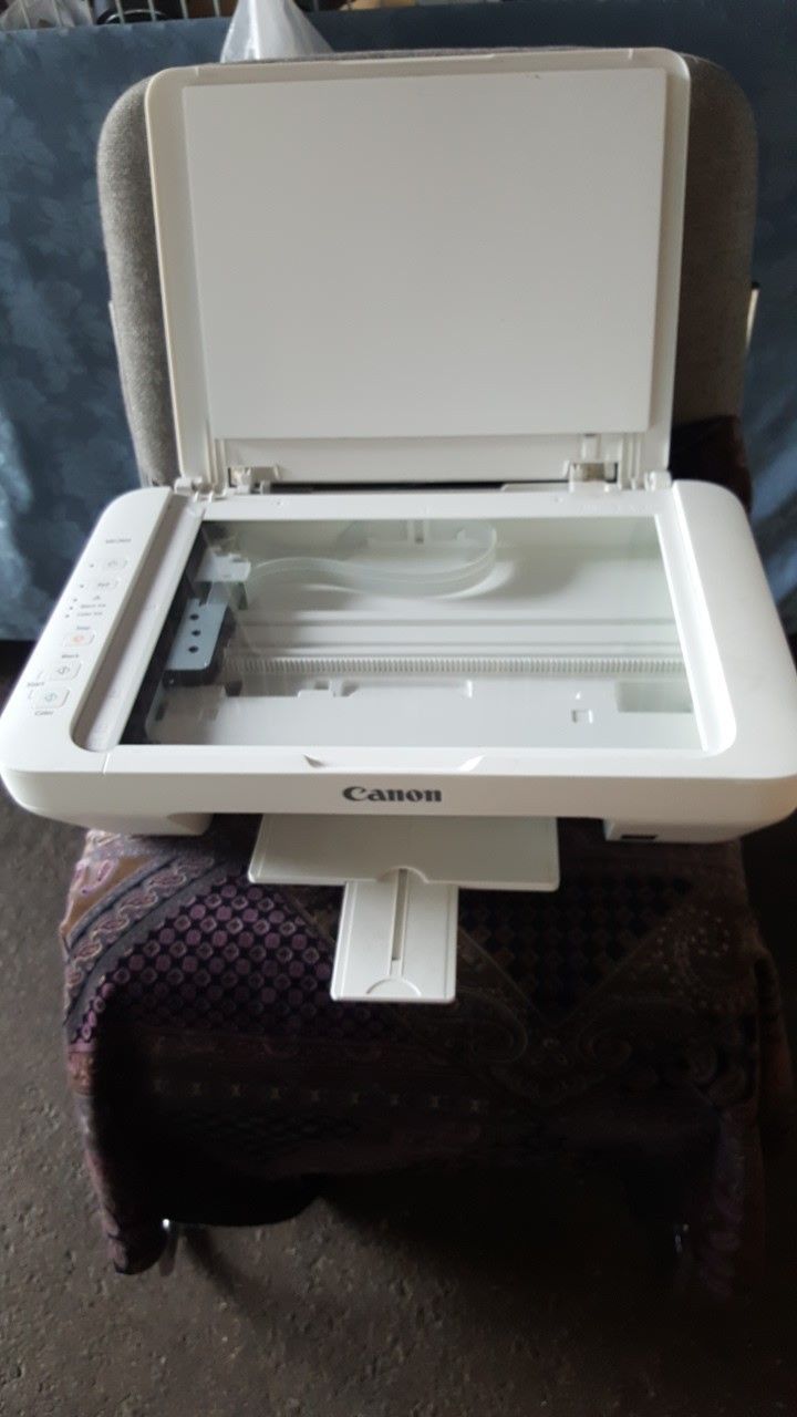 CANON PRINTER ALLINONE MODEL RMCK10405 GOOD CONDITION NO BOX LOOKS