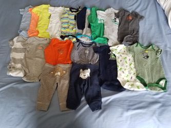 Newborn to 3 month including 3 month boys clothes