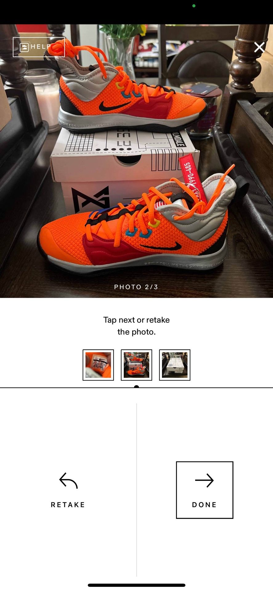 Nike NASA X PG3. BRAND NEW!! Size 4.5