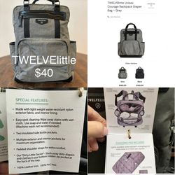 TWELVElittle Diaper Bag Backpack