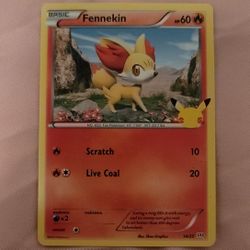 Pokémon 25th Anniversary Fennekin