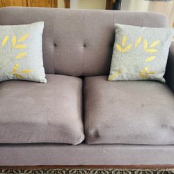 Gray Loveseat