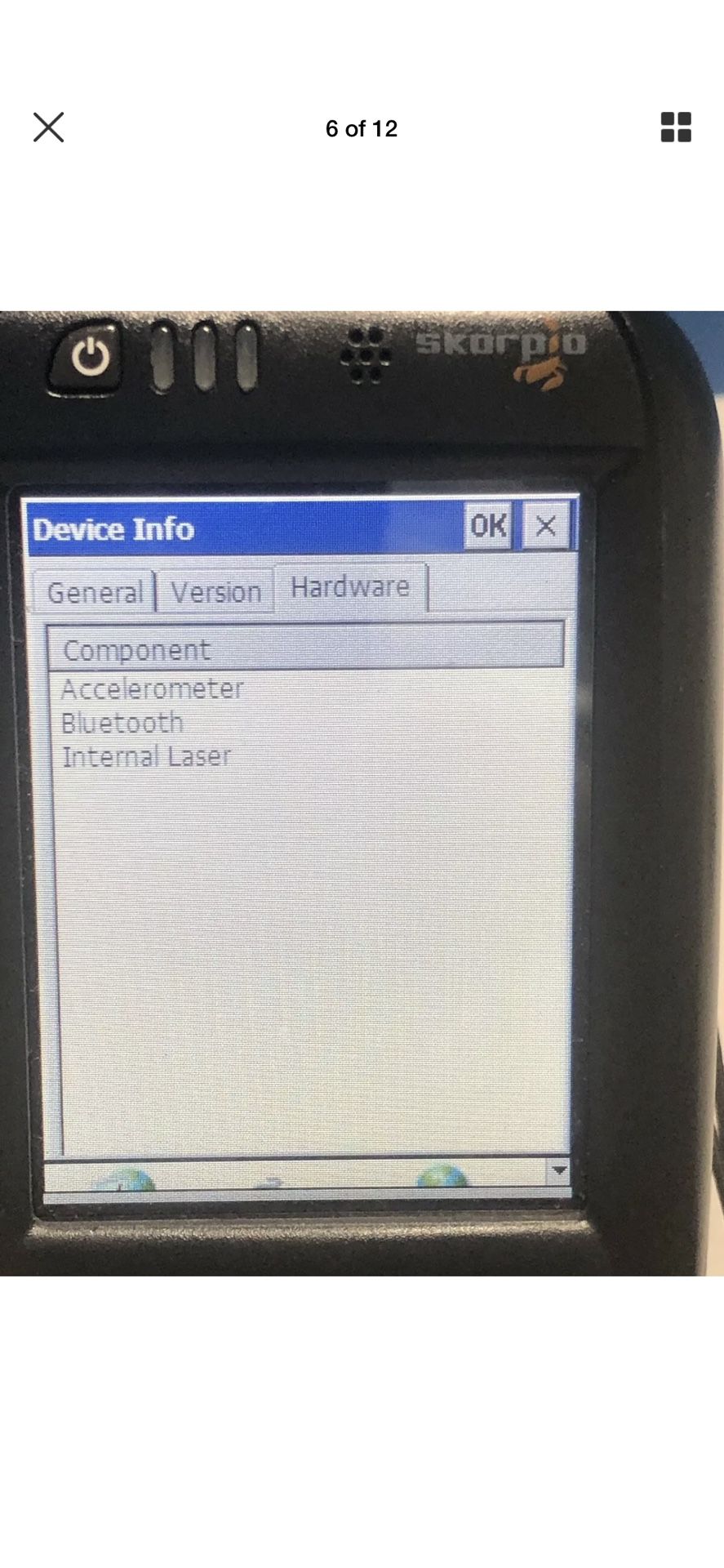 Datalogic Skorpio Scanner w/Trigger and docking Stations