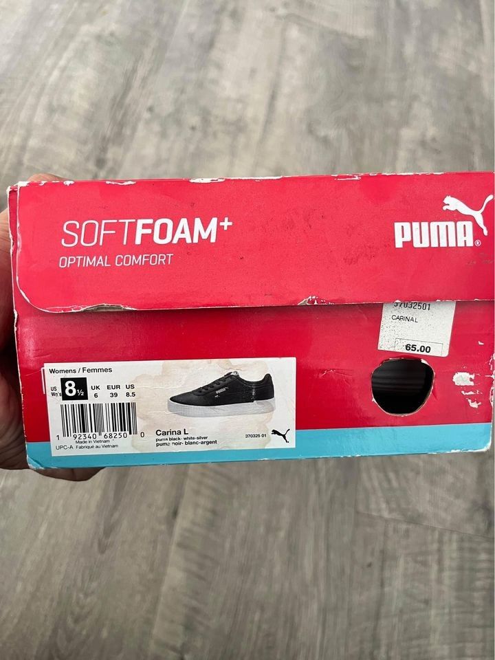 BRAND NEW WOMAN PUMA SOFTFOAM OPTIMAL CONFORT SIZE 8.5