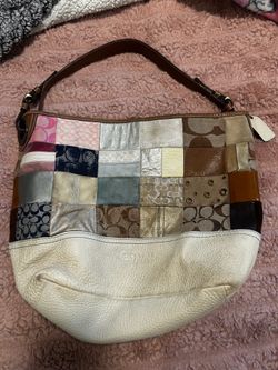 Coach Patchwork shoulder  bag
