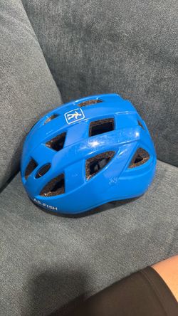 AS-FISH Blue Kids Bike Helmet