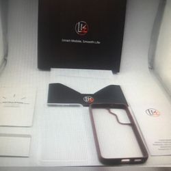 Samsung Galaxy S22 Phone Case & Glass Kit Protector LK-Direct Pomp Power Purple