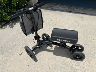 Knee scooter foot rehab