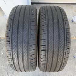 2 Michelin Tires 215/55/17