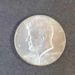 (8) Kennedy Half Dollars 66' - 68'