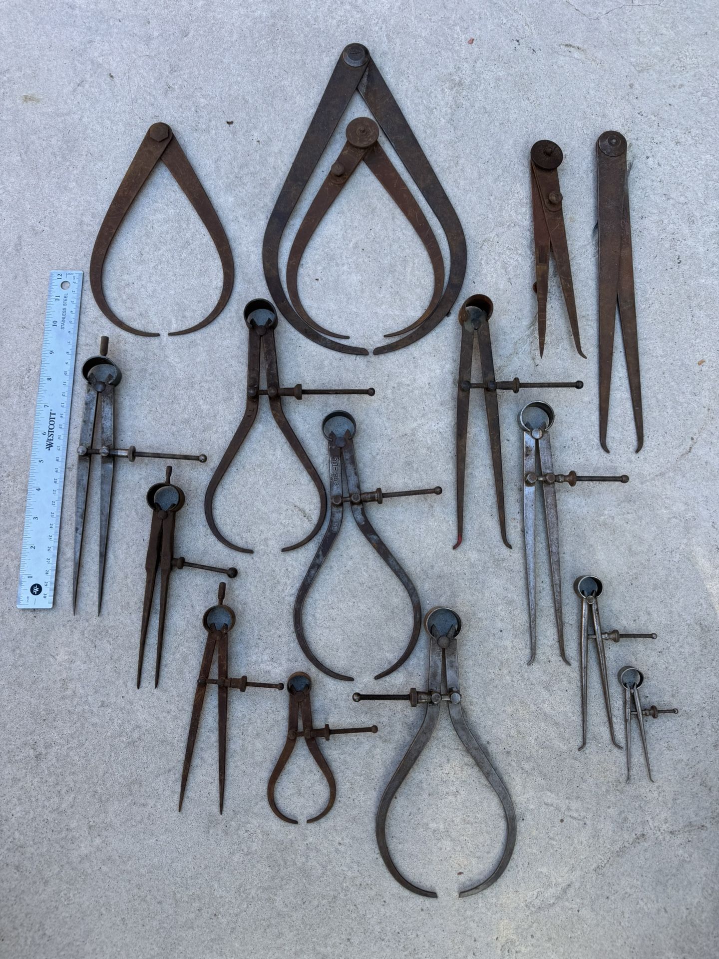 Vintage Machinist Calipers