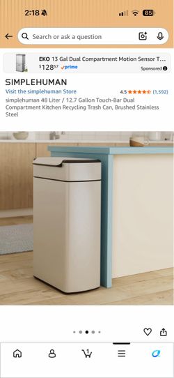 Simple Human Trash Can