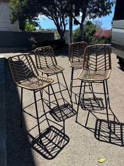 Boho barstools