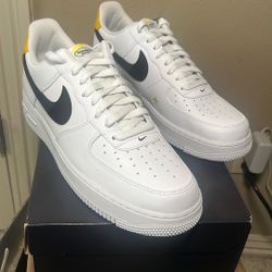 Size 11 Nike AF1 ‘07 Lv8 2  ‘Have A Nike Day White Gold’
