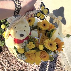 Winnie the Pooh basket