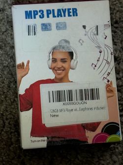 128GB MP3 Player with Earphones