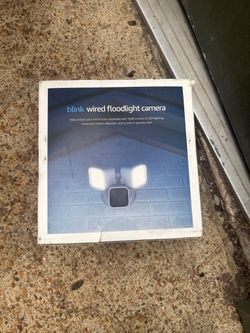 Blink floodlight camera