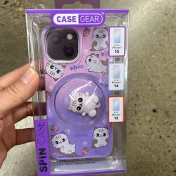 NWT Cute Kitty Spin IPhone case