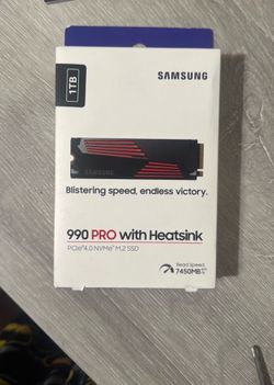 Samsung 990 PRO  with heat sink 1tb