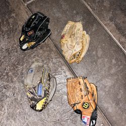 Used Baseball Gloves