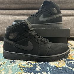Nike Air Jordan 1 Retro Mid “Black” 2017