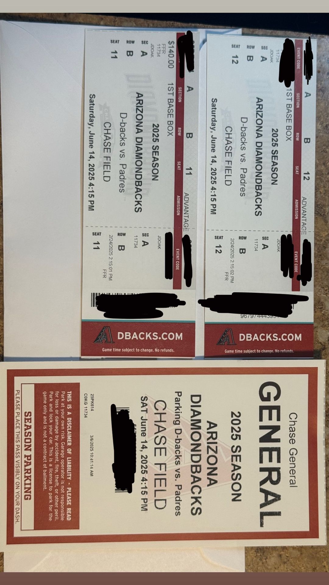 D-backs Vs Padres