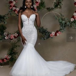 Mermaid wedding dress