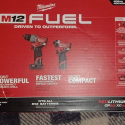 Milwaukee M12 Fuel 2 Tool Combo Kit 
