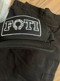 Chrome Hearts Trucket Hat One Size Black