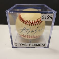 Yaz Signed, PSA-Certified Baseball...and 600 Others!