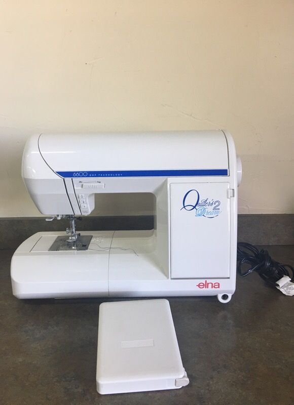 Elna 6600 Quilters Dream 2 Sewing Machine for Sale in Gilbert, AZ - OfferUp