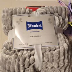 Soft Gray Blanket 