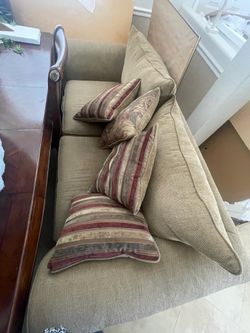 Love seat and sofa